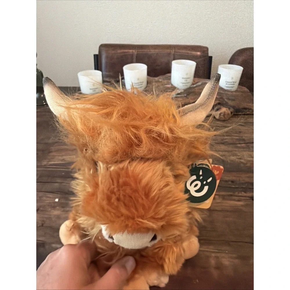 Living Nature Highland Cow Soft Toys - AN341!
